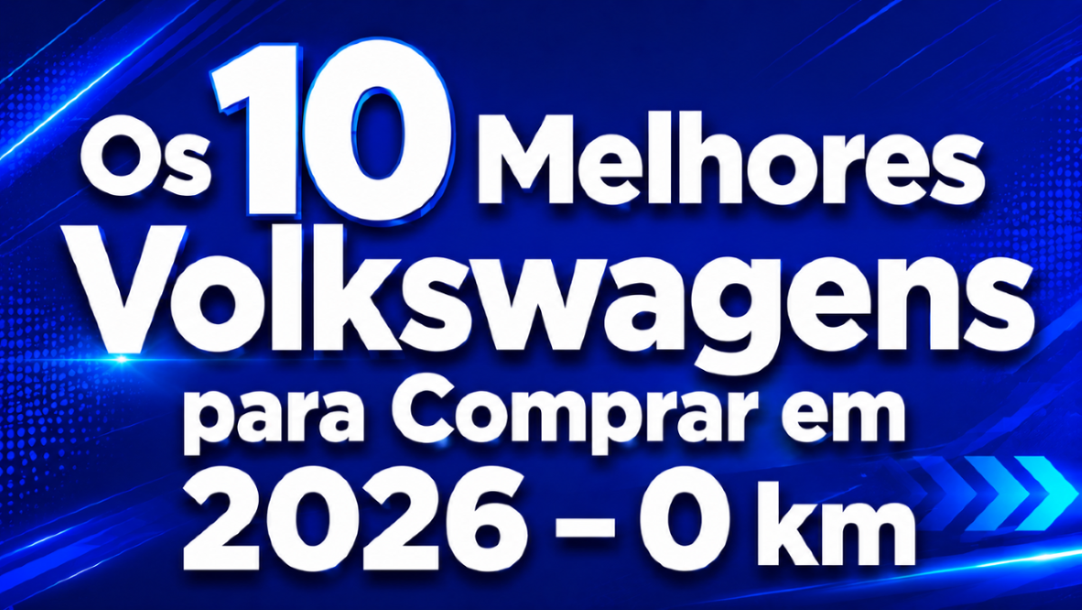 Os 10 melhores carros Volkswagen para comprar em 2026 0 km