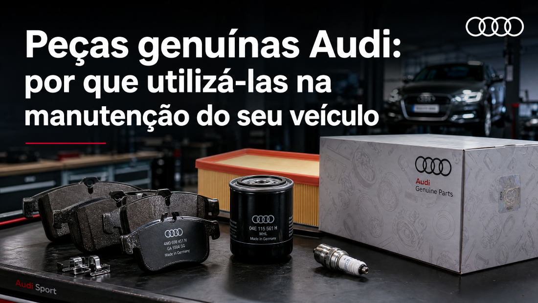 Peças genuínas Audi: por que utilizá-las na manutenção do seu veículo