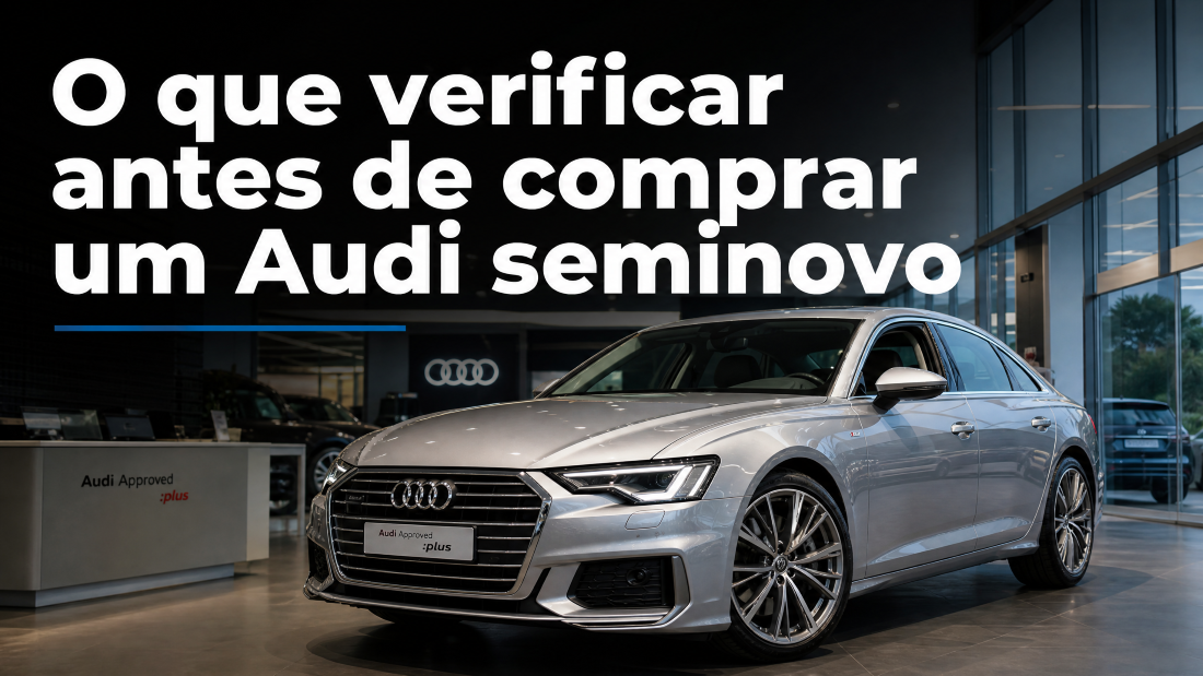 O que verificar antes de comprar um Audi seminovo