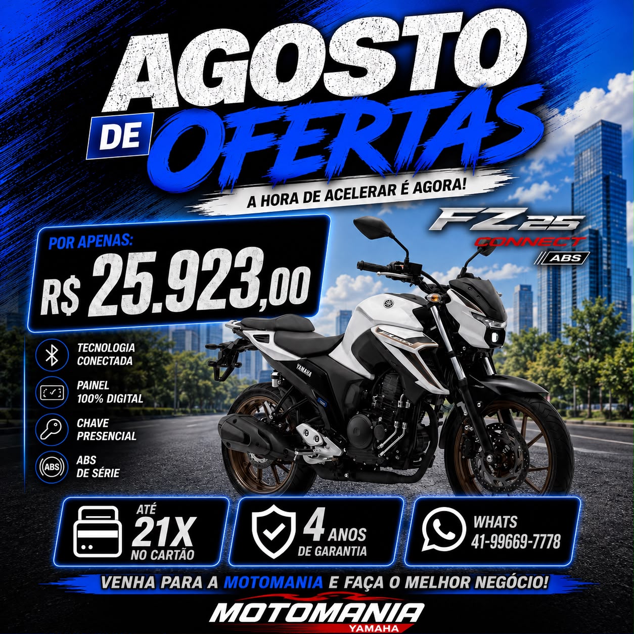 FZ25 CONNECT ABS 2026/2026