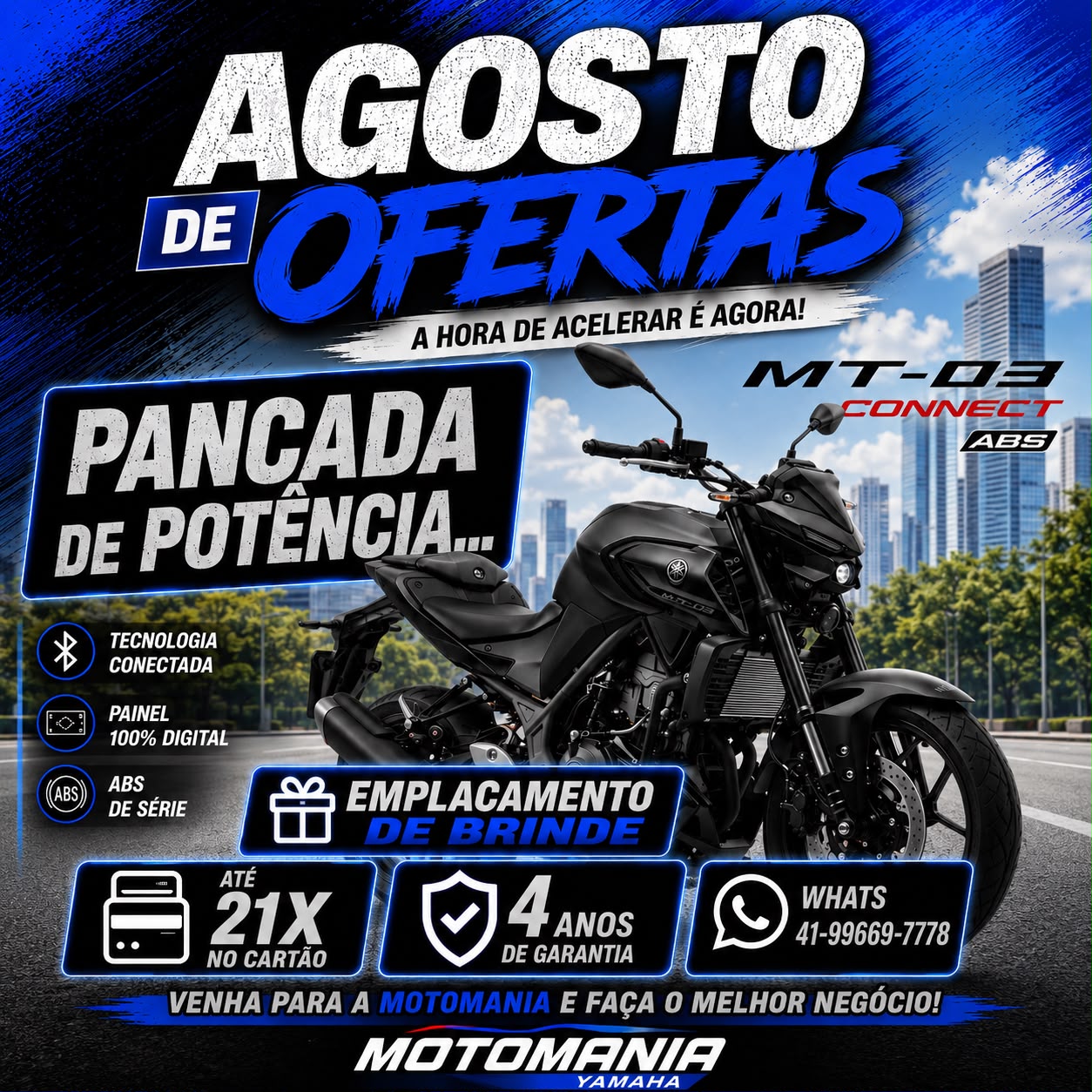 MT 03 CONNECT ABS
