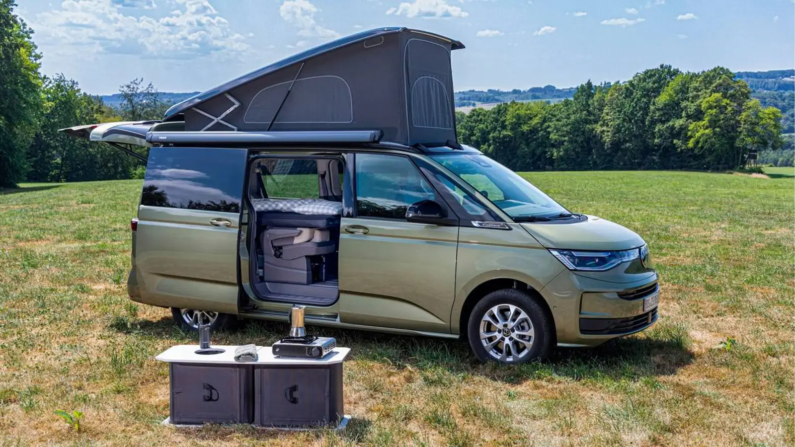 VW ID. California Cruise 2026: conceito de camper elétrica, peso e planos de produção