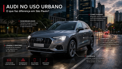 Audi para uso urbano: quais características fazem diferença em São Paulo?