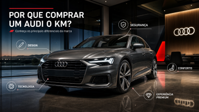 Por que comprar um Audi 0 km? Conheça os principais diferenciais da marca
