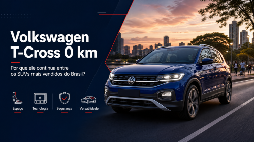 Volkswagen T-Cross 0 km: por que ele continua entre os SUVs mais vendidos do Brasil?