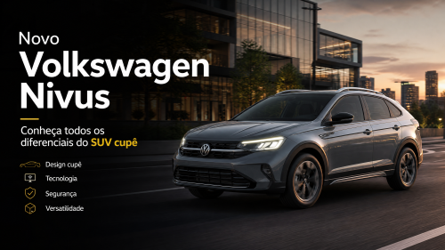 Novo Volkswagen Nivus: conheça todos os diferenciais do SUV cupê