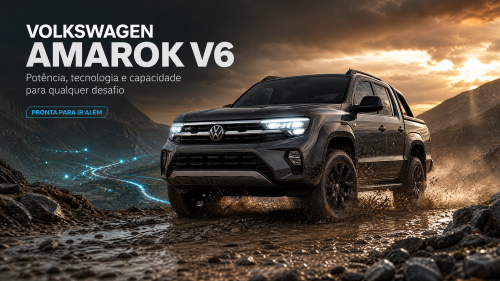 Volkswagen Amarok V6: potência, tecnologia e capacidade para qualquer desafio