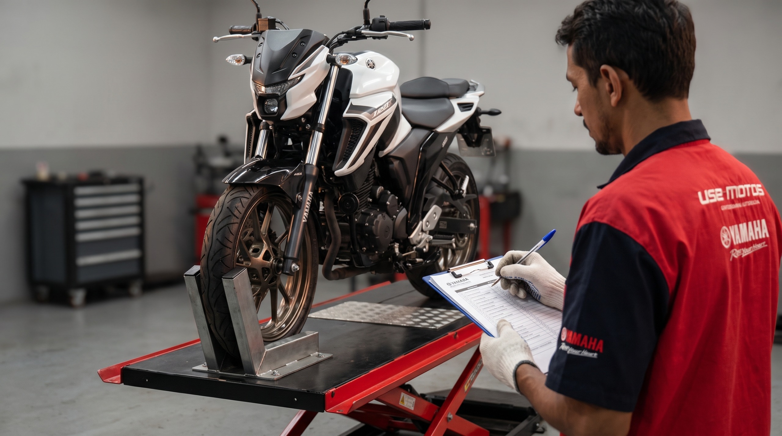 Primeira Revisão da Yamaha FZ25: o Que Está Incluso