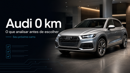 Audi 0 km: o que analisar antes de escolher seu próximo carro?