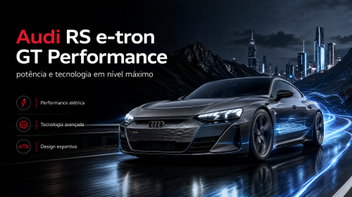 Audi e-tron GT: conheça o esportivo elétrico de alto desempenho