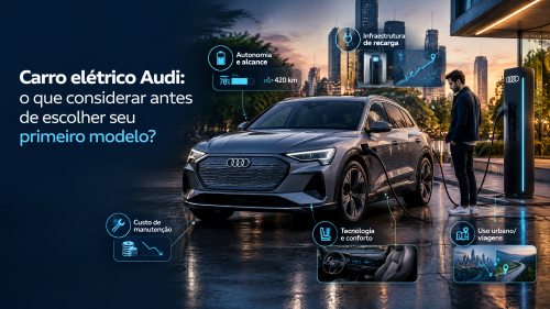 Carro elétrico Audi: o que considerar antes de escolher seu primeiro modelo?