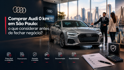 Comprar Audi 0 km em São Paulo: o que considerar antes de fechar negócio?