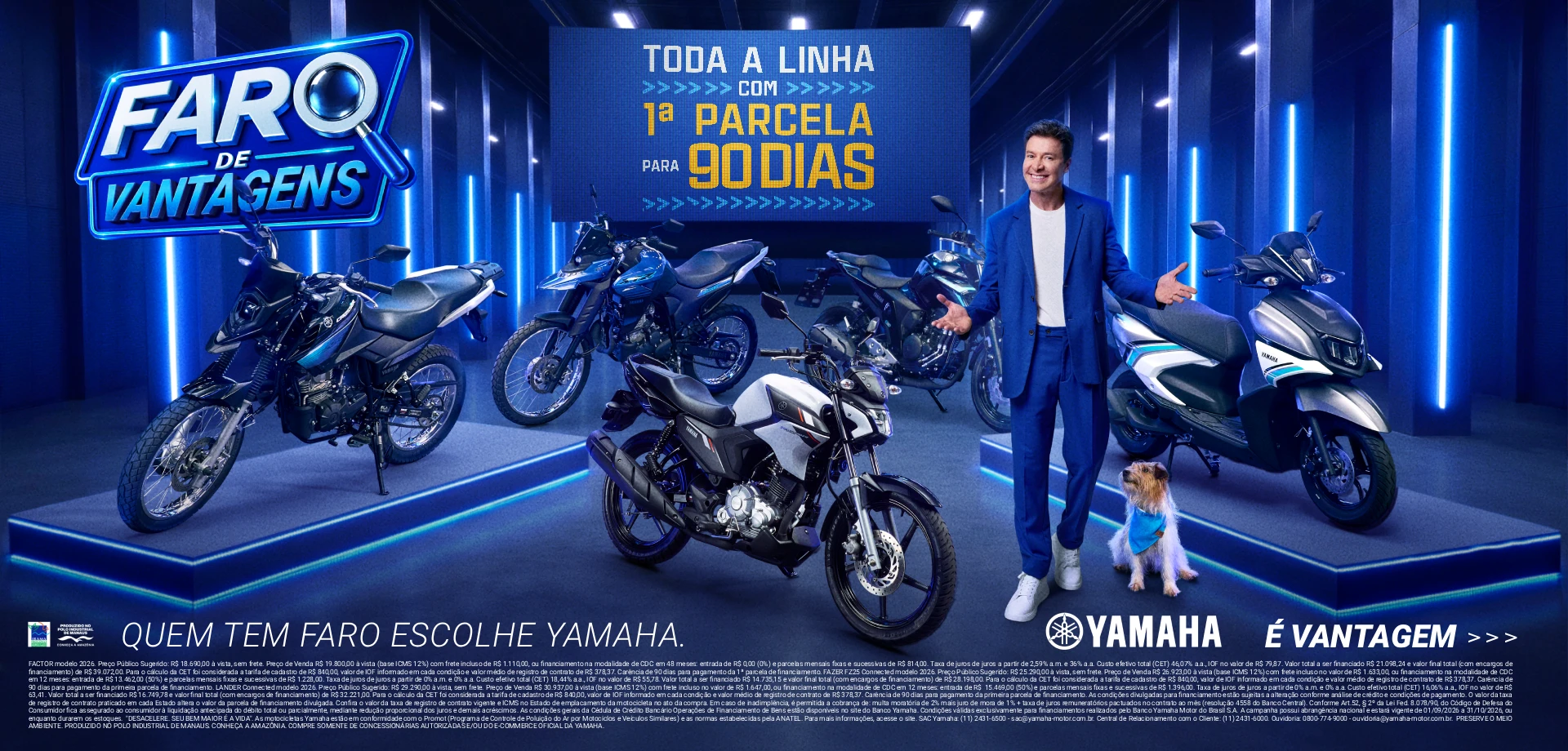 banner faro de vantagens