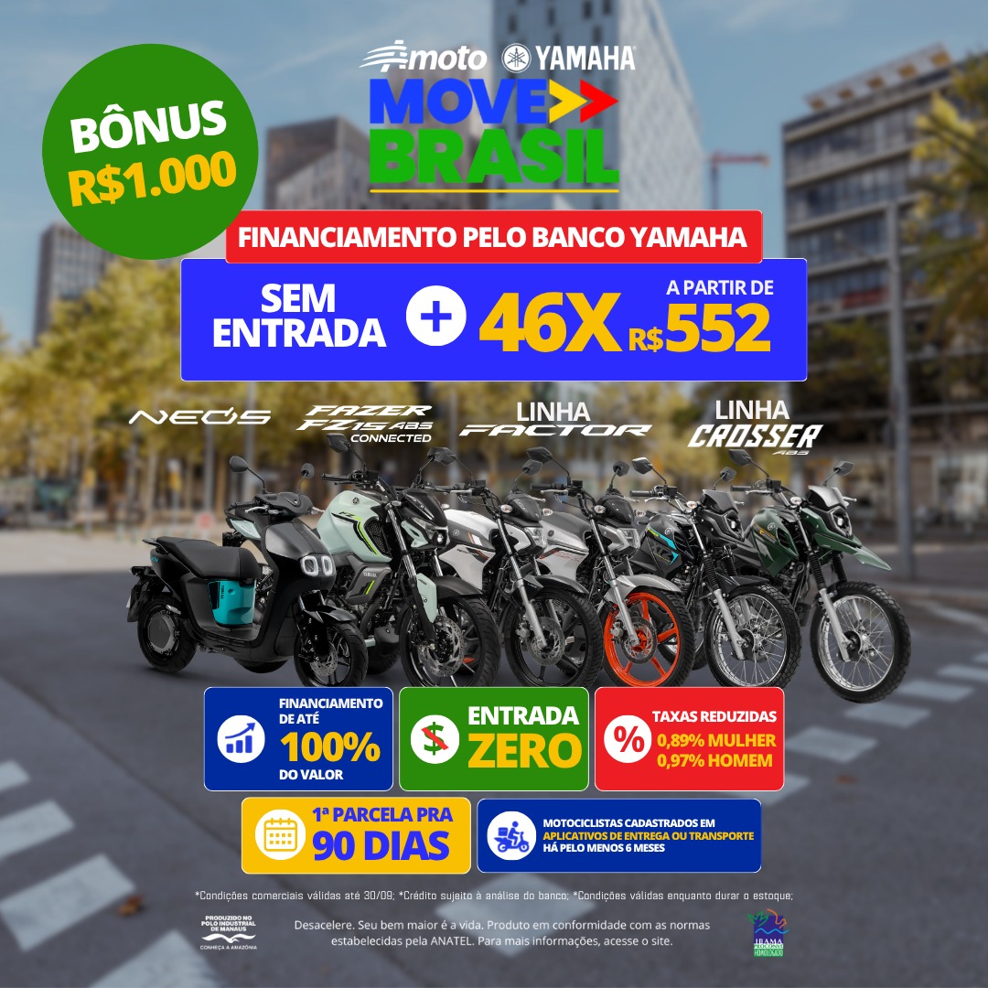 MOVE BRASIL AMOTO YAMAHA