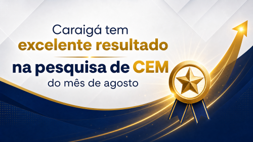 Caraigá tem excelente resultado na pesquisa de CEM do mês de agosto