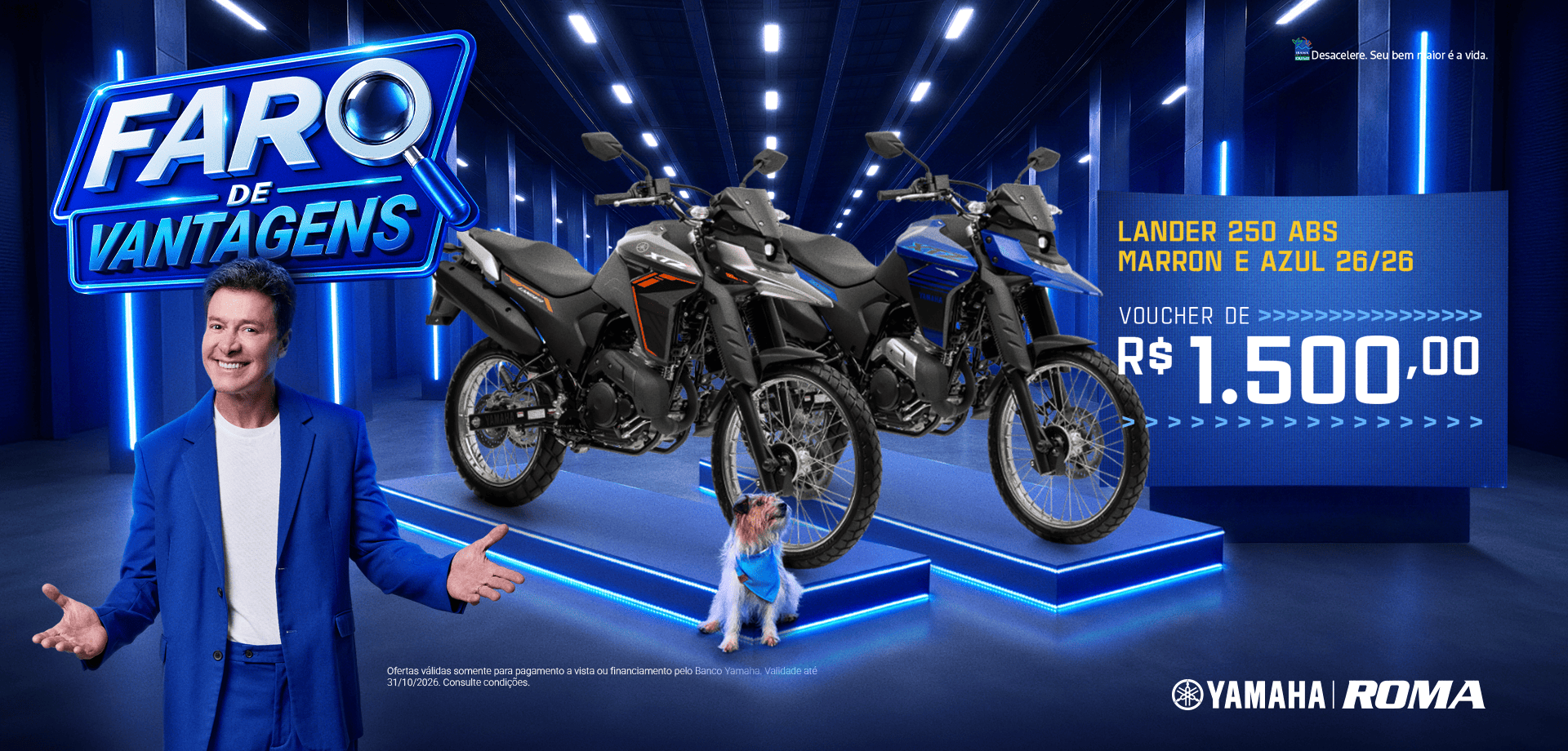 banner 02 oferta voucher lander marrom azul